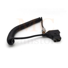 0B 2 Pin Female To D-Tap Camera Power Cable For Red Komodo