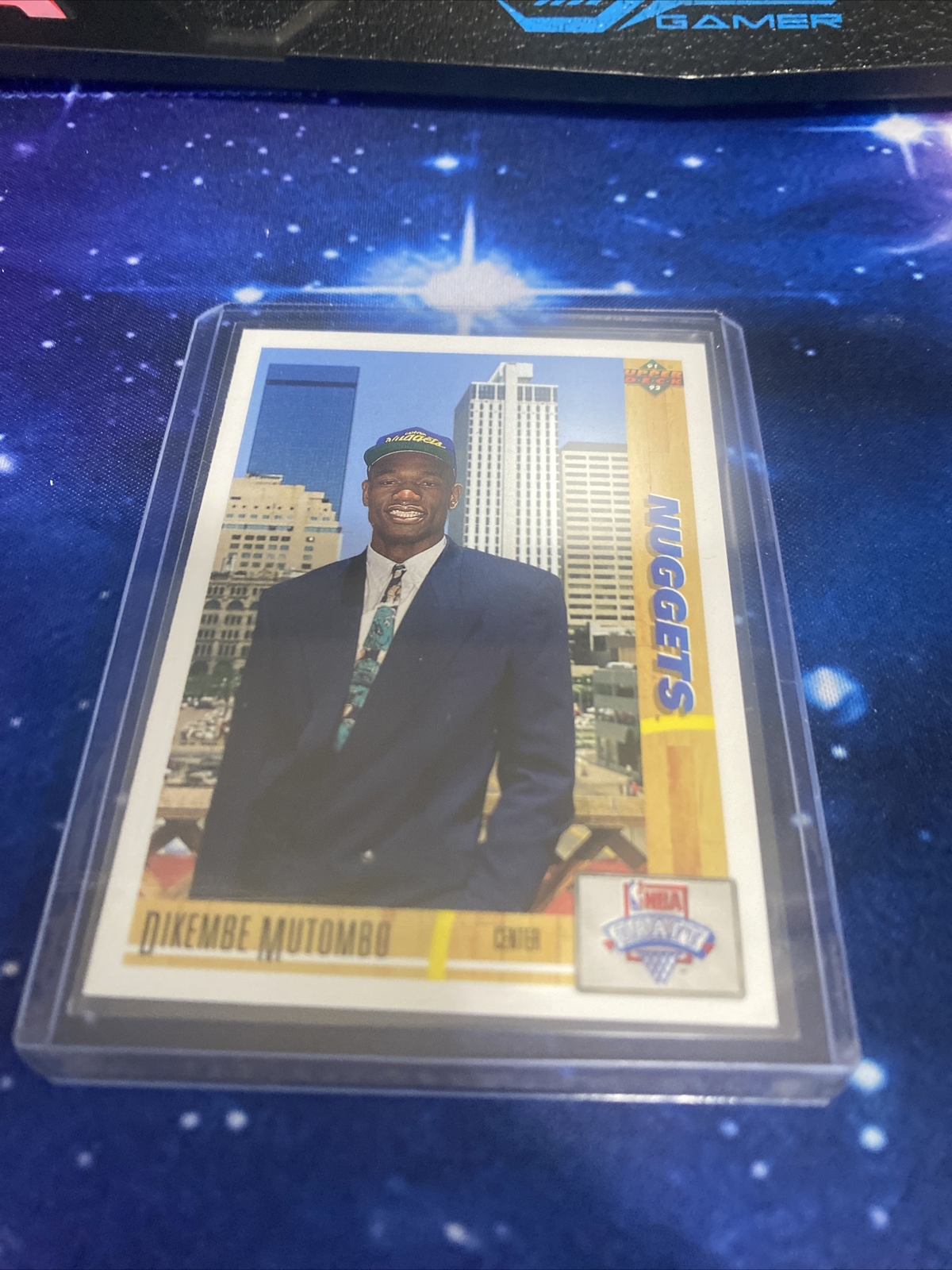 1991 1992 UPPER DECK BASKETBALL #3 DIKEMBE MUTOMBO ROOKIE