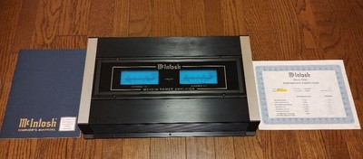 McIntosh MC431M 100W 4-Channel Audio Power Amplifier - Black for 