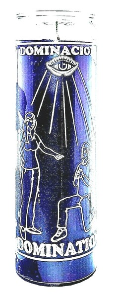 VELA DOMINACIÓN PÚRPURA -DOMINACIÓN MORADO - QUEMA 120 HORAS