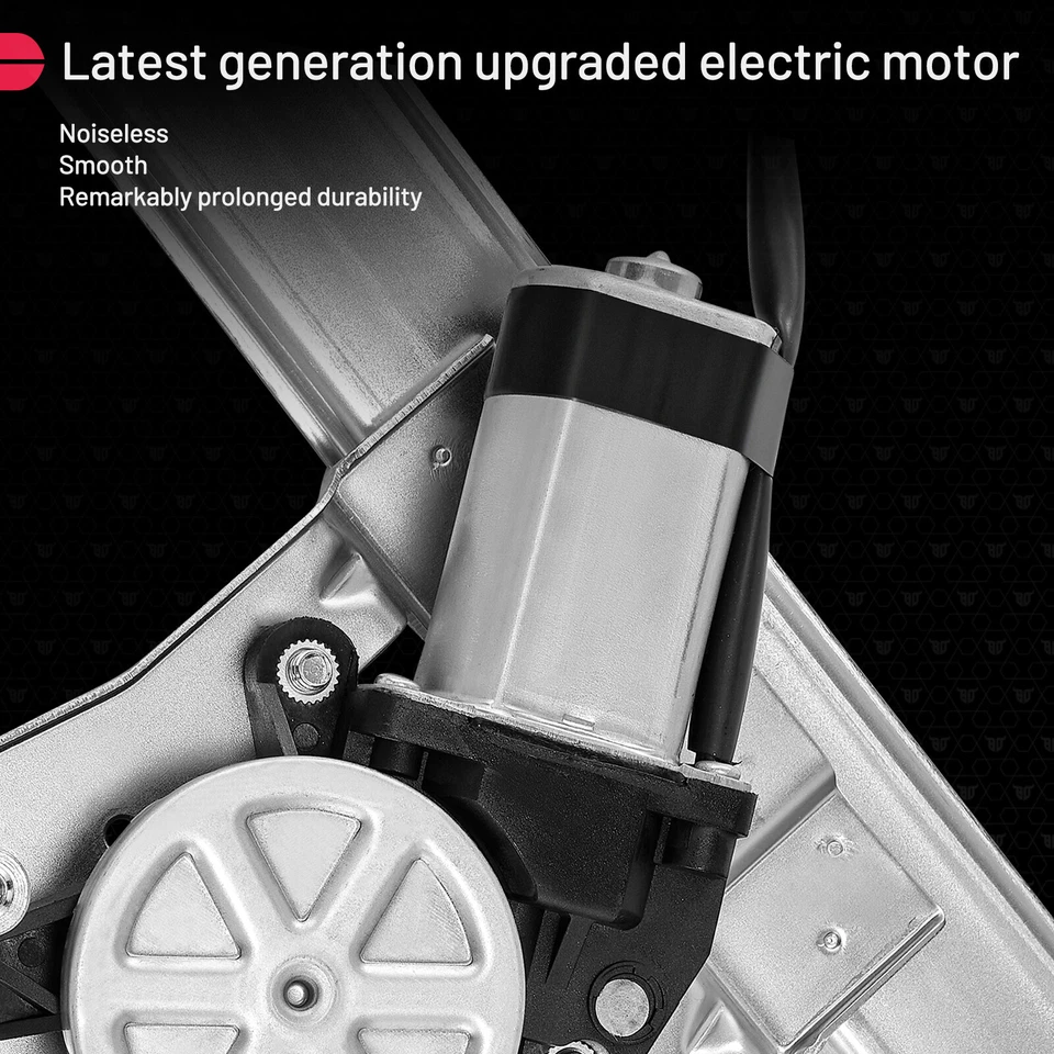 Regulador ventana trasera derecha con motor para Silverado Sierra 1500 2500HD 2007-2013 Foto 3 de 4