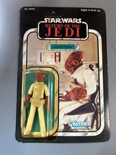Star Wars 1983 Vintage ROTJ 65 Back Admiral Ackbar Grade Worthy Unpunched