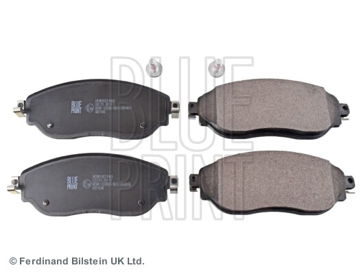 Blue Print ADN142180 Brake Pad Set, Disc Brake For Fiat Nissan Opel Renault Vaux-image