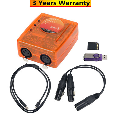2 FC USB Interface Stage Light Controller 3-Core &5-Core Ethernet Communication
