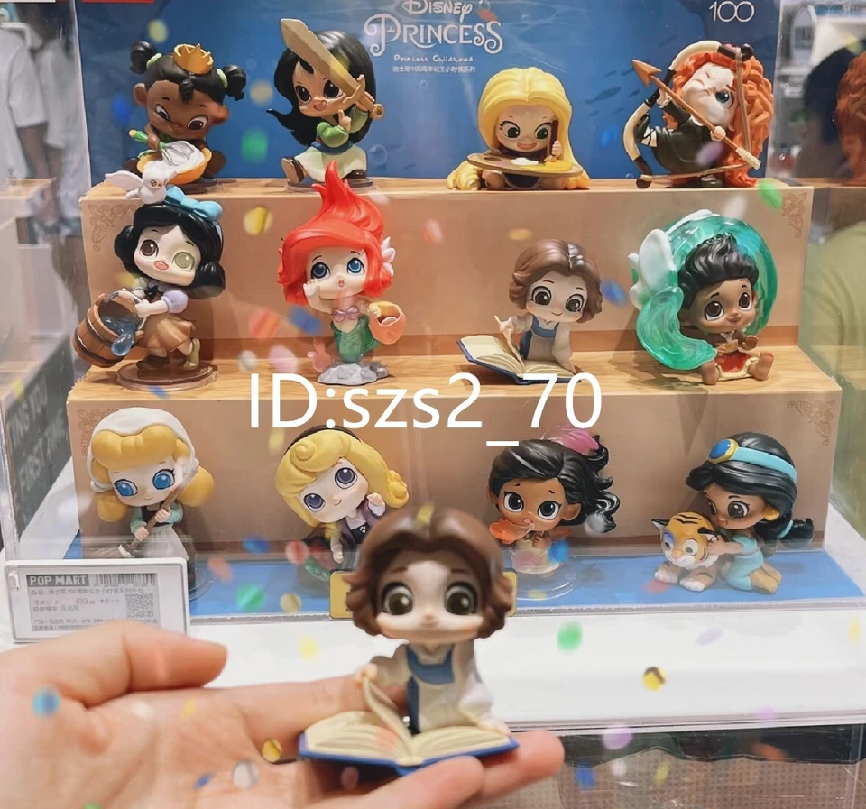 Подлинная фигурка POP MART Disney Princess детство подтвержденная слепая коробка игрушка подарок - Изображение 2 из 3
