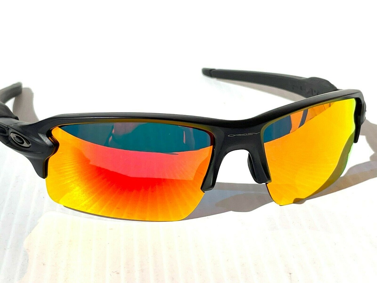 小物 OAKLEY PRIZM RUBY FLAK 2.0 archive y2k Flak 2.0-Polished Black-Prizm Ruby - The Bike Shop