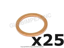 BMW MINI (1967+) Copper Washer (14 X 18 X 1.5 mm) Set of 25 FISCHER & PLATH