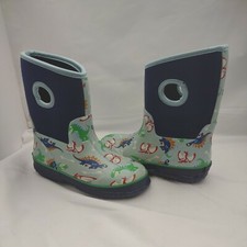 Arianna Lily Dan Boys Dinosaur Insulated Neoprene Boots Little kid Size 13/1