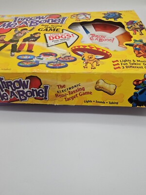 Throw Me a Bone; Bone-Tossing Target Game (Milton Bradley; 2001