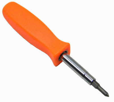 6 in 1 Screwdriver Quick Change Nut Driver Phillips # 1,  2  Slotted 1/4''  3/16''