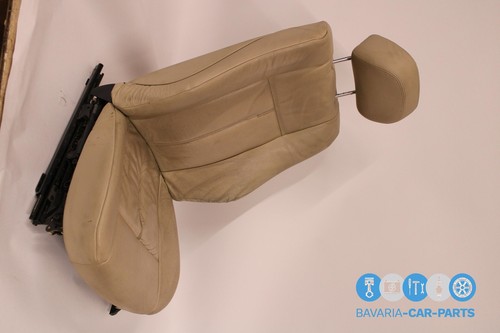 Original BMW  E63  Sitz Fahrersitz vorne links Leder Dakota creambeige  7052352