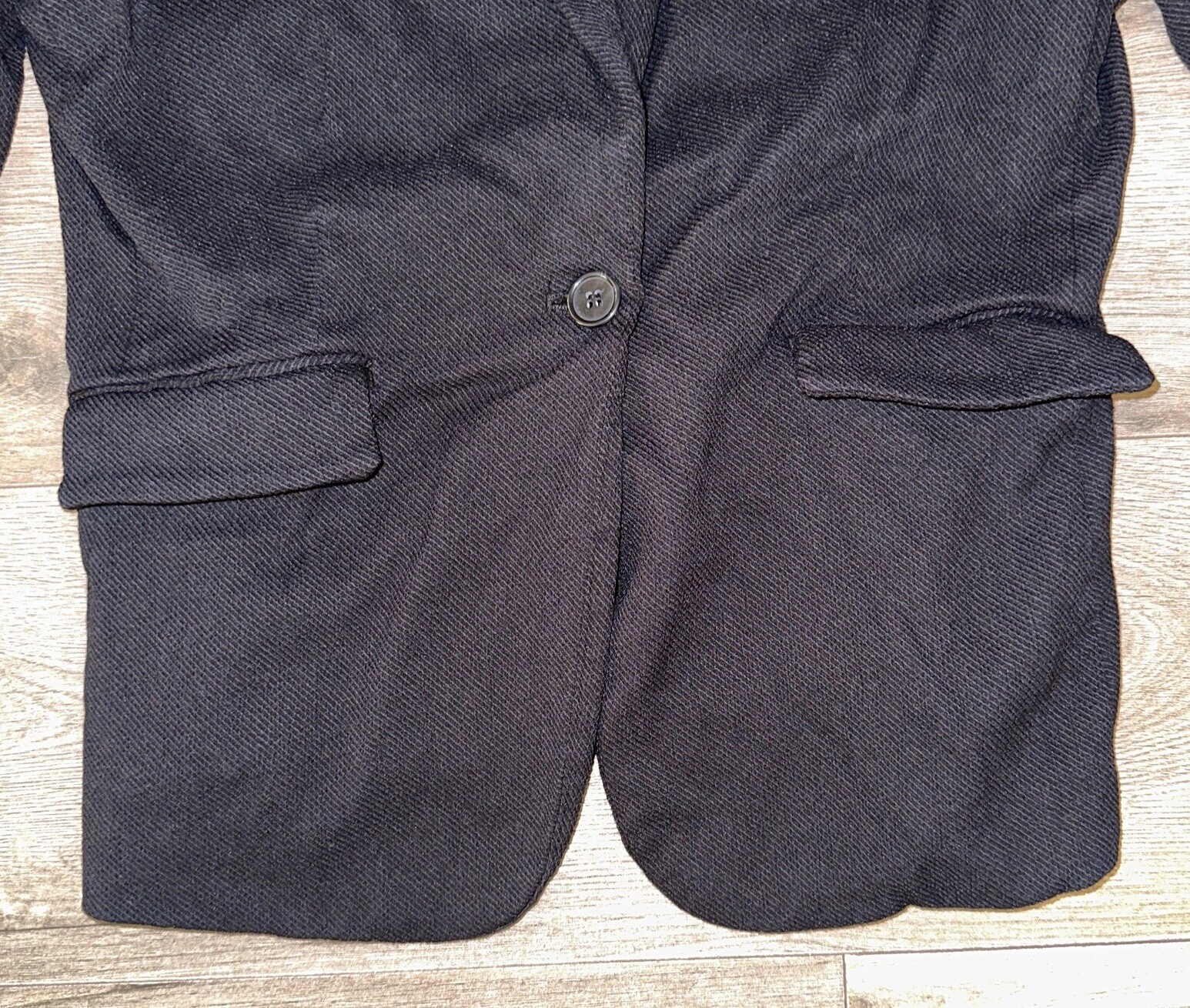 Kenar Button Close Collared Formal Long Sleeve Bl… - image 7