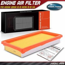 Engine Air Filter for Nissan Versa 2012 2013 2014-2019 Micra 2015-2019 L4 1.6L