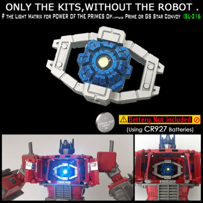 Shockwave Lab SL-216 Light Matrix Upgrade For Power of Primes OP Star Convoy