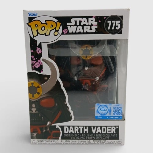 Funko Pop Darth Vader Samurai Edition Star Wars #775 Bobble-head Figure Collecti