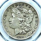 1890-CC Morgan Dollar, PCGS XF40