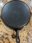 VTG  Griswold Erie PA 10 Cast Iron Skillet 716 A Small Logo No Wobble