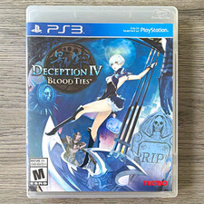Deception IV: Blood Ties Sony PlayStation 3 PS3 NTSC-U/C M Tecmo