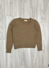 Toast Women's Wool Sweater Size Small Brown