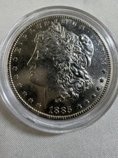 1885 P Morgan Silver Dollar BU -90% Silver