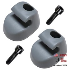 2PC S16-1023-661 Sunvisor Clip Gray Fits for Kenworth Peterbilt Interior