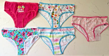 Tommy Bahama Girls' 5 Pack Brief Underwear Size 3T Cotton Tropical Floral