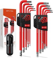 Innensechskant Satz 18Tlg. Metrisch Kugelkopf Hx 1,5Mm-10Mm Torx Tx T10-T50