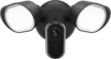 Arlo FLW2001-100NAR Wired Floodlight Security Camera, Black New Retail Box