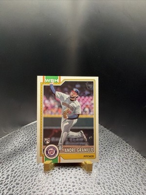 Andre Granillo (R) 2026 Topps Series 2 #674 ''Reverse Stock'' SP # 20/99