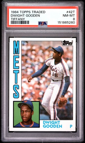 Dwight Gooden #42T 1984 Topps Traded Tiffany card