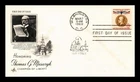 Dr Jim Stamps Thomas G Masaryk Champion Of Liberty First Day Cover ArtCraft