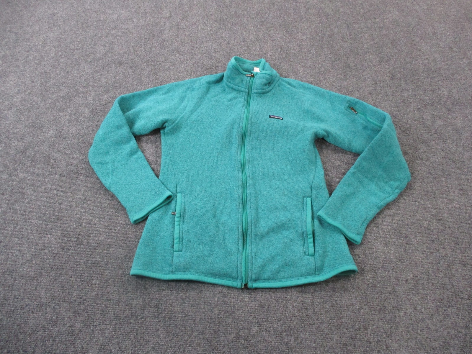 Patagonia Jacket Womens S Green Better Sweater Fleece Outdoors Hiking Camping