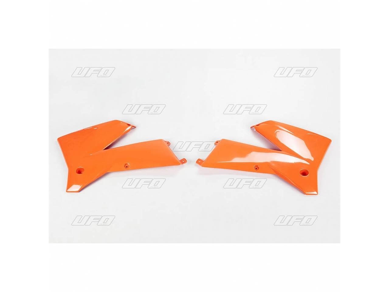 Écopes de radiateur UFO orange pour moto KTM SX EXC modèles 2006 2007 finition origine