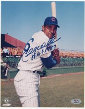 BILLY WILLIAMS Chicago Cubs Signed 8X10 Photograph PSA/DNA Certified Autograph