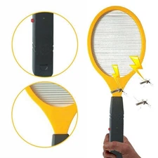Electric Mosquito Swatter Racket – Cordless Bug Zapper Fly Killer Battery 1Pc
