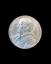 Vatican 10 lire 1957 argent – Regina Pacis – STATO CITTÀ DEL VATICANO