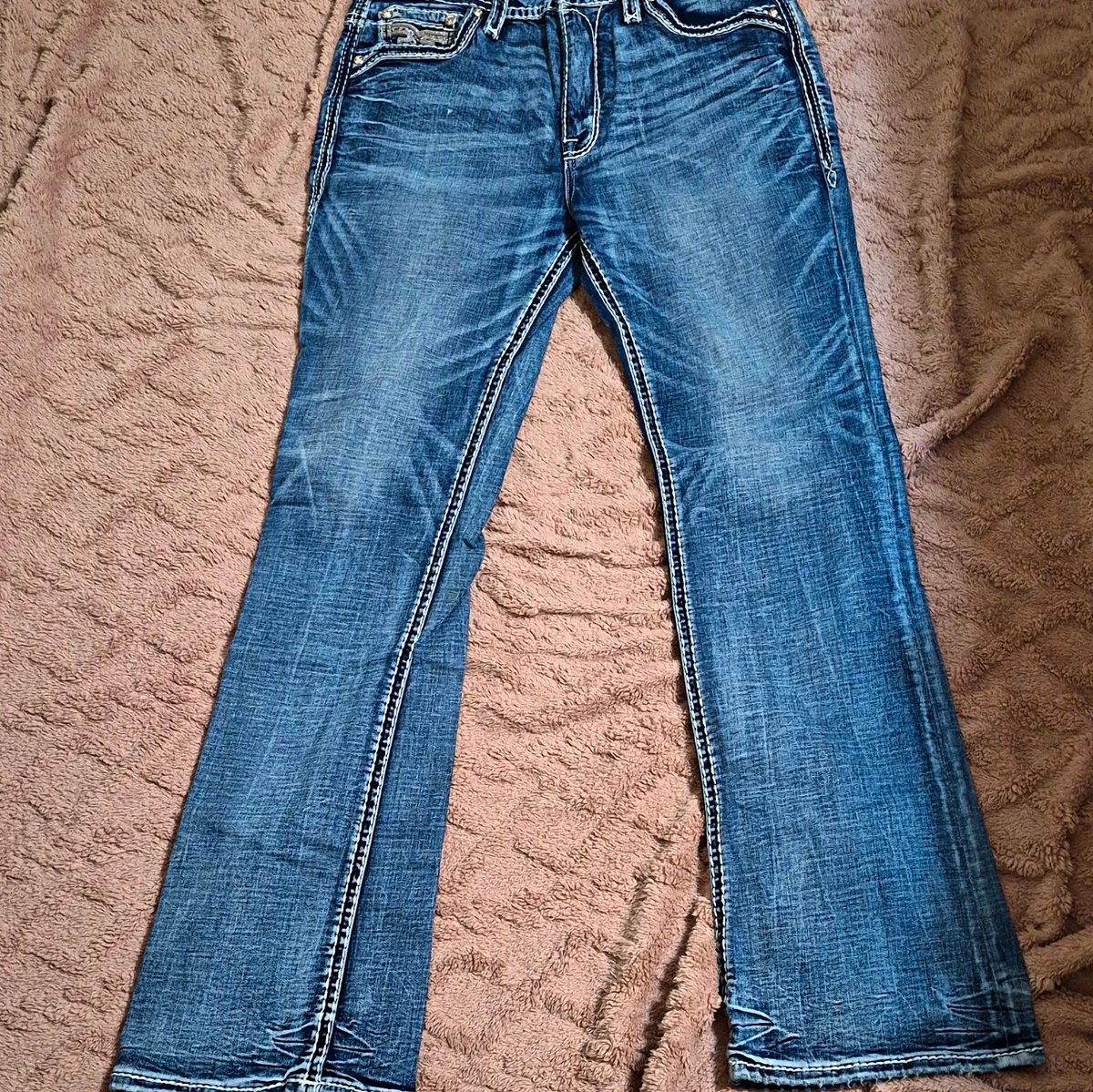25+ Rock Revival Regular 32 Size Jeans for Men for sale | Updated