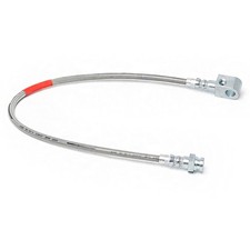 Rough Country Rear Stainless Braided Brake Lines For 80-96 Ford F-150 Bronco 4wd
