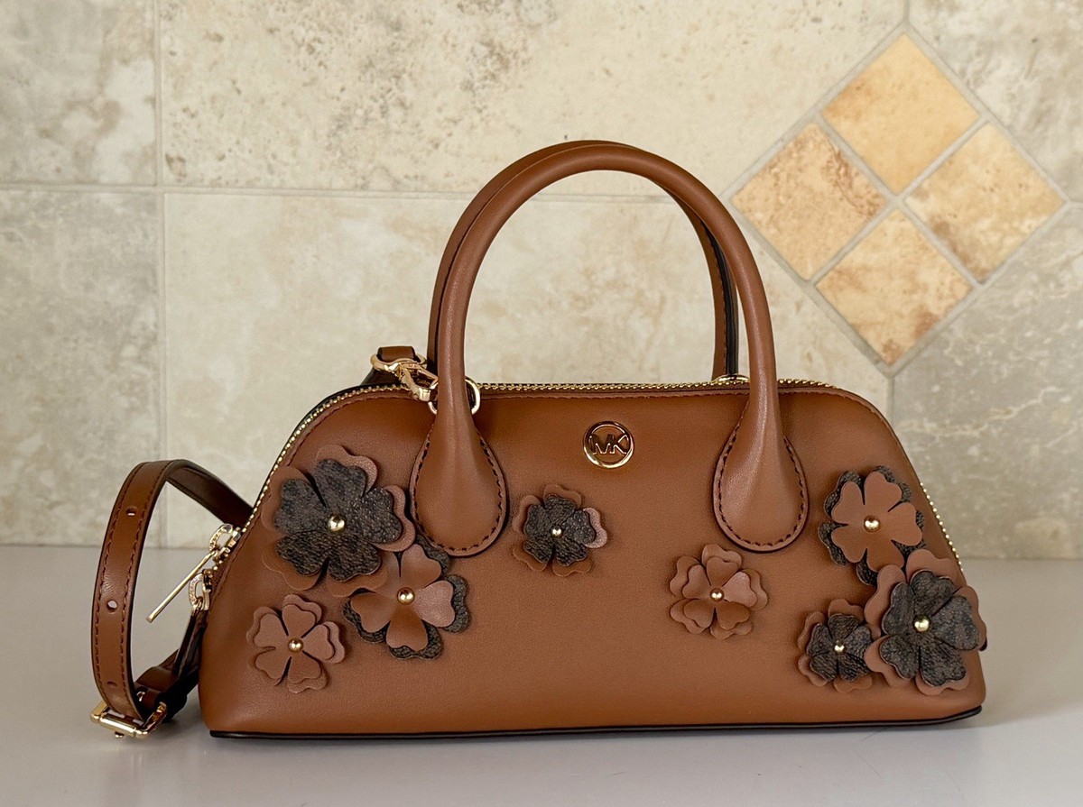 Michael Kors Petra SM MINI Satchel Floral Embellished Crossbody