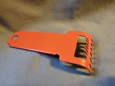 Vintage orange Fuller Brush Company Brush / Scraper / Rake  4 1/2" USA 