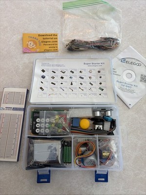 ELEGOO Super Starter Kit UNO R3 Project, Open, Sold As Is