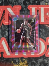 2021-22 Panini Donruss - Rated Rookie Day'Ron Sharpe #215 Holo Pink Laser (RC)