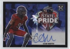 2023 Leaf Metal State Pride Black Crystals 4/4 Cam Smith #SP-CS1 Auto v7j