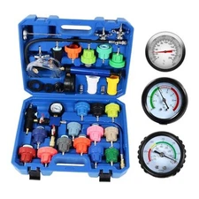  Coolant Radiator Pressure Tester Kit, 31pc Master Automotive Cooling System 