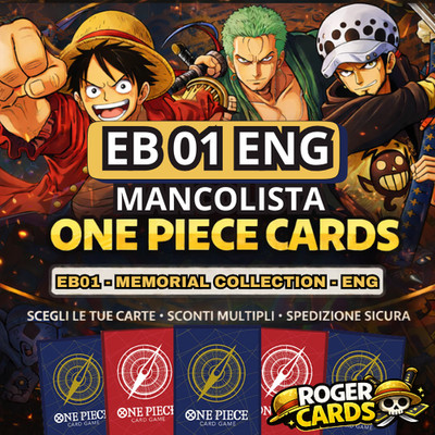 One Piece TCG - EB01 ENG - Mancolista Karten - Enter & Choose | Roger Cards DE