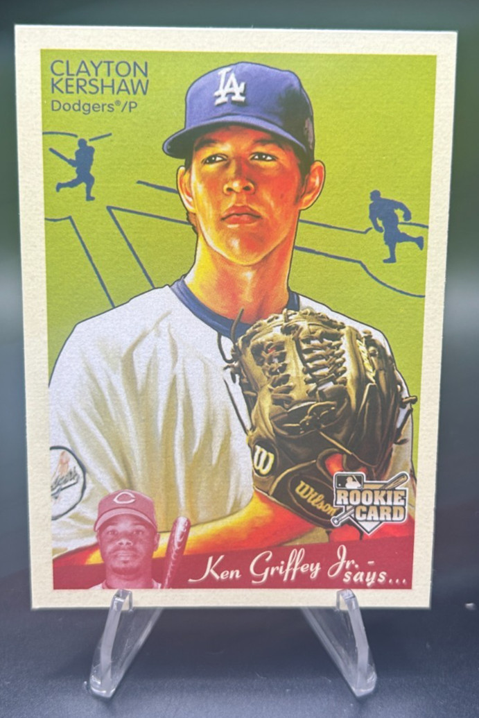 2008 UD Goudey Clayton Kershaw RC #75 Los Angeles Dodgers Cy Young MVP!