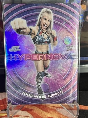 2026 Topps Cosmic Chrome WWE Jordynne Grace Hyper Nova HN-9 CASE HIT NXT WWE