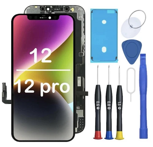 For iPhone 12 / 12 Pro LCD Touch Screen Display Replacement Digitizer Assembly