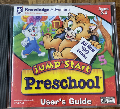 Jump Start Preschool PC CD Rom Game 738981039947| eBay
