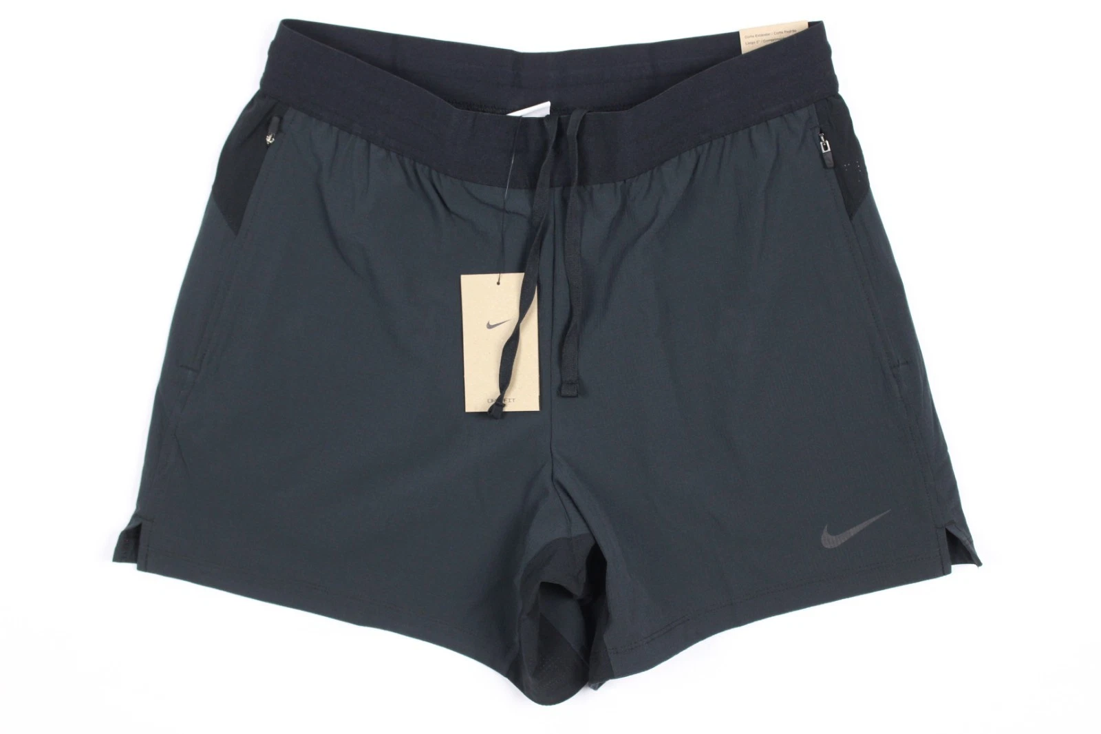 Nike Men's Flex Rep Dri-FIT 5" Training Shorts Unlined L Large Black FN3002 010
